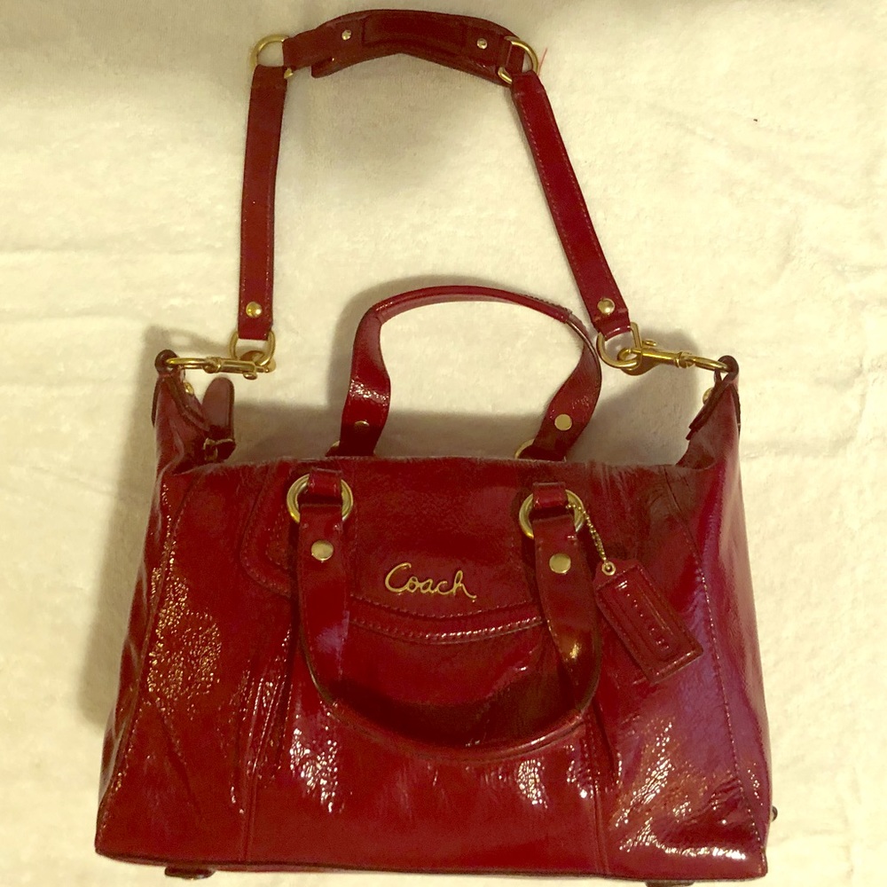 Coach Patent Leather Purse